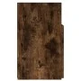 TV cabinet with LED lights smoked oak 120x30x50 cm by vidaXL, TV Furniture - Ref: Foro24-815714, Price: 100,54 €, Discount: %