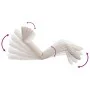 Folding sun lounger in cream white Oxford fabric by vidaXL, Loungers - Ref: Foro24-316050, Price: 138,35 €, Discount: %