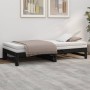 Abnehmbares Schlafsofa aus massivem schwarzem Kiefernholz, 2 x (90 x 190) cm von vidaXL, Betten und Lattenroste - Ref: Foro24...