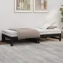 Removable sofa bed solid black pine wood 2x(90x190) cm by vidaXL, Beds and slatted bases - Ref: Foro24-823418, Price: 144,84 ...