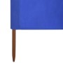 Paravientos de playa de 6 paneles tela azul celeste 800x160 cm