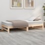 Sofá cama extraíble madera maciza de pino 2x(75x190) cm de vidaXL, Camas y somieres - Ref: Foro24-823419, Precio: 140,43 €, D...