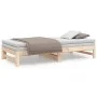 Removable sofa bed solid pine wood 2x(75x190) cm by vidaXL, Beds and slatted bases - Ref: Foro24-823419, Price: 133,12 €, Dis...
