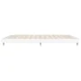 White engineered wood bed frame 140x200 cm by vidaXL, Beds and slatted bases - Ref: Foro24-832141, Price: 97,57 €, Discount: %