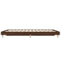 Bettgestell aus eichenbraunem Holzwerkstoff, 120 x 190 cm von vidaXL, Betten und Lattenroste - Ref: Foro24-832092, Preis: 108...