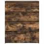 Aparador roble ahumado 80x35x99 cm madera de ingeniería