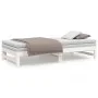 Removable sofa bed solid white pine wood 2x(75x190) cm by vidaXL, Beds and slatted bases - Ref: Foro24-823420, Price: 151,78 ...