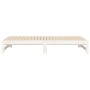 Removable sofa bed solid white pine wood 2x(75x190) cm by vidaXL, Beds and slatted bases - Ref: Foro24-823420, Price: 154,32 ...