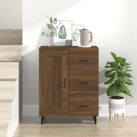 Sideboard aus braunem Eichensperrholz 69,5x34x90 cm von vidaXL, Sideboards - Ref: Foro24-817374, Preis: 85,31 €, Rabatt: %