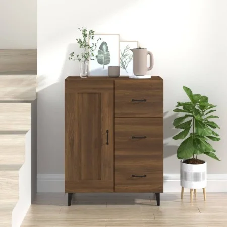Sideboard aus braunem Eichensperrholz 69,5x34x90 cm von vidaXL, Sideboards - Ref: Foro24-817374, Preis: 85,55 €, Rabatt: %