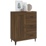 Brown oak plywood sideboard 69.5x34x90 cm by vidaXL, Sideboards - Ref: Foro24-817374, Price: 86,64 €, Discount: %