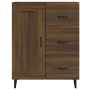 Brown oak plywood sideboard 69.5x34x90 cm by vidaXL, Sideboards - Ref: Foro24-817374, Price: 86,64 €, Discount: %