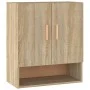 Wandschrank Sperrholz Sonoma Eiche 60x31x70 cm von vidaXL, Schließfächer und Lagerschränke - Ref: Foro24-812873, Preis: 61,66...