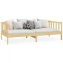 Schlafsofa aus massivem Kiefernholz, 90 x 200 cm von vidaXL, Betten und Lattenroste - Ref: Foro24-806940, Preis: 89,67 €, Rab...
