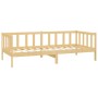 Solid pine wood sofa bed 90x200 cm by vidaXL, Beds and slatted bases - Ref: Foro24-806940, Price: 89,67 €, Discount: %