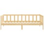 Solid pine wood sofa bed 90x200 cm by vidaXL, Beds and slatted bases - Ref: Foro24-806940, Price: 89,67 €, Discount: %