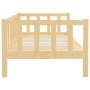 Solid pine wood sofa bed 90x200 cm by vidaXL, Beds and slatted bases - Ref: Foro24-806940, Price: 89,67 €, Discount: %