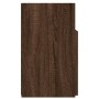 TV-Schrank mit LED-Leuchten Eiche braun 120x30x50 cm von vidaXL, TV-Möbel - Ref: Foro24-815716, Preis: 87,06 €, Rabatt: %