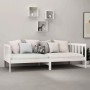 Schlafsofa aus massivem weißem Kiefernholz, 90 x 200 cm von vidaXL, Betten und Lattenroste - Ref: Foro24-806941, Preis: 107,1...