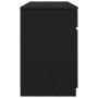 Escritorio Roble negro 140 x 49 x 76 cm Madera contrachapada