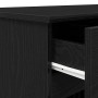 Escritorio Roble negro 140 x 49 x 76 cm Madera contrachapada