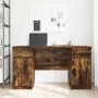 Escritorio Roble ahumado 140 x 49 x 76 cm Madera contrachapada