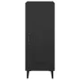 Schwarzes Sperrholz-Sideboard 34,5 x 34 x 90 cm von vidaXL, Sideboards - Ref: Foro24-812421, Preis: 53,86 €, Rabatt: %