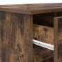 Escritorio Roble ahumado 140 x 49 x 76 cm Madera contrachapada