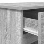 Escritorio Gris sonoma 140 x 49 x 76 cm Madera contrachapada