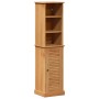 Juego de muebles de baño VIGO 2 pcs Marrón y miel marrón