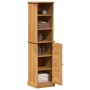 Juego de muebles de baño VIGO 2 pcs Marrón y miel marrón