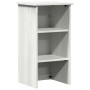 Juego de muebles de baño con estante VIGO 2 pcs Marrón y