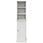 Juego de muebles de baño con estante VIGO 2 pcs Marrón y