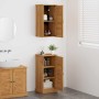 Juego de muebles de baño VIGO 2 pcs Marrón y miel marrón