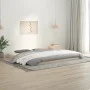 Solid pine wood bed frame 200x200 cm by vidaXL, Beds and slatted bases - Ref: Foro24-823424, Price: 105,20 €, Discount: %