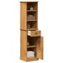 Juego de muebles de baño VIGO 2 pcs Marrón y miel marrón