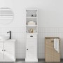 Juego de muebles de baño con cajón VIGO 2 pcs Marrón y