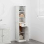 Juego de muebles de baño con cajón VIGO 2 pcs Marrón y