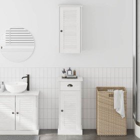 Juego de muebles de baño con cajón VIGO 2 pcs Marrón y