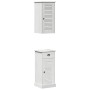 Juego de muebles de baño con cajón VIGO 2 pcs Marrón y
