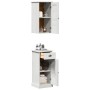 Juego de muebles de baño con cajón VIGO 2 pcs Marrón y