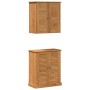 Juego de muebles de baño VIGO 2 pcs Marrón 67.5 x 34 x 80 cm