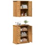 Juego de muebles de baño VIGO 2 pcs Marrón 67.5 x 34 x 80 cm