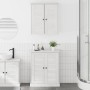 Juego de muebles de baño 2 pcs Marrón 67.5 x 34 x 80 cm