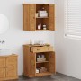 Juego de muebles de baño VIGO 2 pcs Marrón 67.5 x 34 x 80 cm