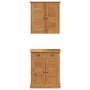 Juego de muebles de baño VIGO 2 pcs Marrón 67.5 x 34 x 80 cm