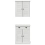 Juego de muebles de baño VIGO 2 pcs Marrón 67.5 x 34 x 80 cm