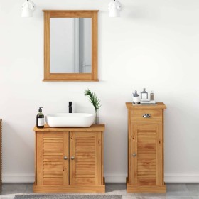 Juego de muebles de baño VIGO 3 pcs Marrón 37 x 34 x 80 cm