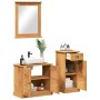 Juego de muebles de baño VIGO 3 pcs Marrón 37 x 34 x 80 cm