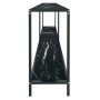 Schwarzer Konsolentisch aus gehärtetem Glas, 200 x 35 x 75,5 cm von vidaXL, Seitentische - Ref: Foro24-331709, Preis: 97,83 €...
